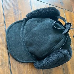 Shearling / Wool Lamb Hat Women's Large